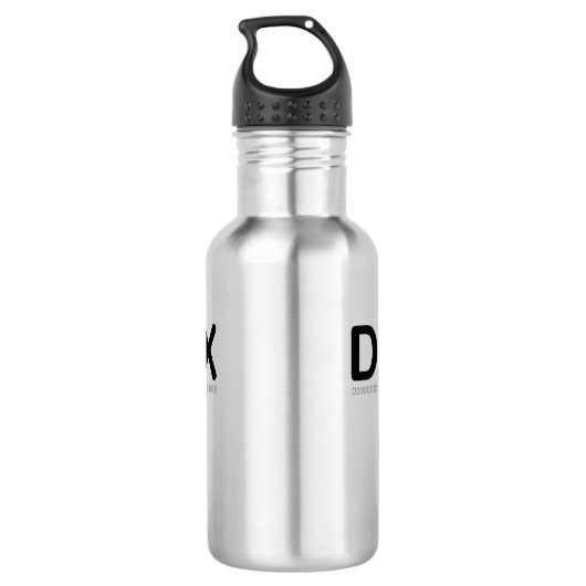 Waterboes van het merk Databox Waterfles (Achterkant)