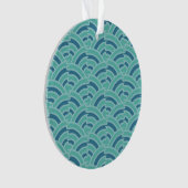 Waterbogen Acryl Ornament (voorkant)