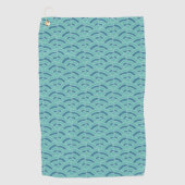 Waterbogen Golfhanddoek (Voorkant)