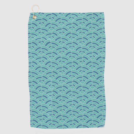 Waterbogen Golfhanddoek (Voorkant)