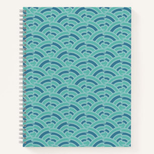 Waterbogen spiraalvormig Notitieboek