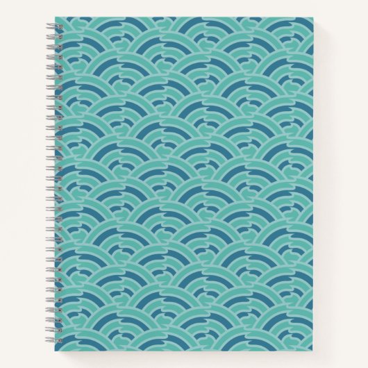 Waterbogen spiraalvormig Notitieboek (Voorkant)