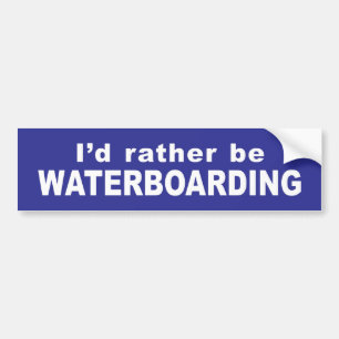 WaterbordBumpersticker Bumpersticker