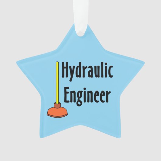 Waterbouwkundig ingenieur toiletduik ornament (voorkant)