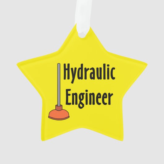 Waterbouwkundig ingenieur toiletduik ornament (achterkant)