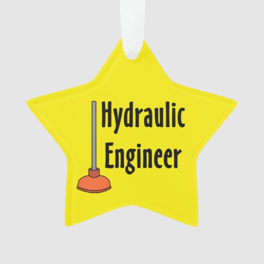 Waterbouwkundig ingenieur toiletduik ornament (voorkant)