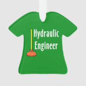 Waterbouwkundig ingenieur toiletduik ornament (achterkant)