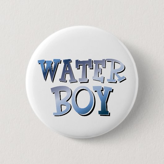 WaterBoy Ronde Button 5,7 Cm (Voorkant)