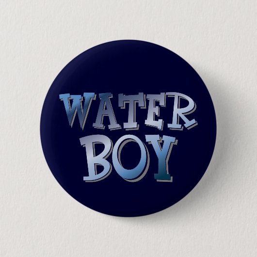 WaterBoy Ronde Button 5,7 Cm (Voorkant)