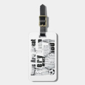 Waterboy Soccer Bagagelabel (Voorkant verticaal)