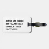 Waterboy Soccer Bagagelabel (Achterkant horizontaal)