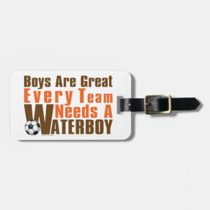 Waterboy Soccer Bagagelabel