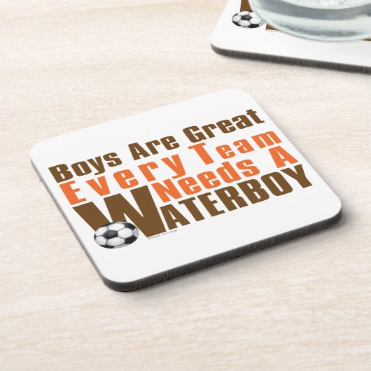 Waterboy Soccer Bier Onderzetter (Linkerzijde)