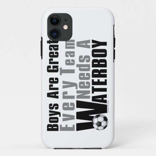 Waterboy Soccer Case-Mate iPhone Case (Achterkant)