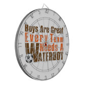 Waterboy Soccer Dartbord (Voorkant Links)
