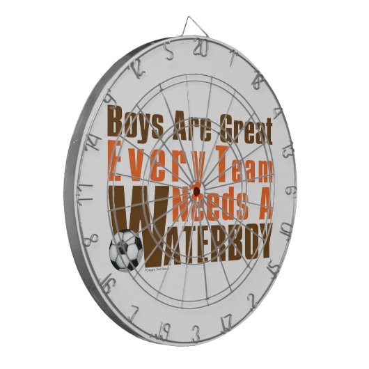 Waterboy Soccer Dartbord (Voorkant Links)