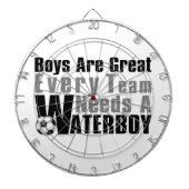 Waterboy Soccer Dartbord (Voorkant)