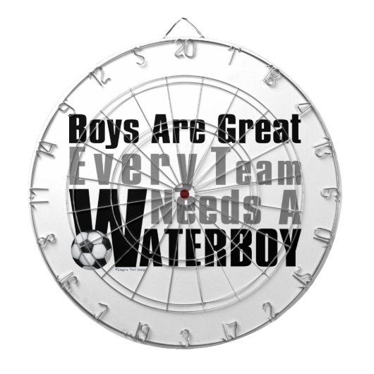 Waterboy Soccer Dartbord (Voorkant)