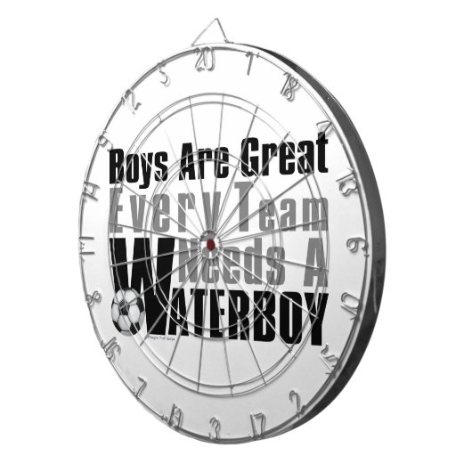 Waterboy Soccer Dartbord (Voorkant Rechts)