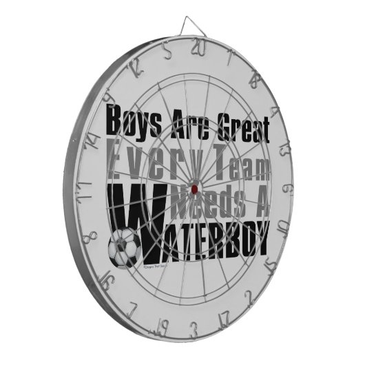 Waterboy Soccer Dartbord (Voorkant Links)