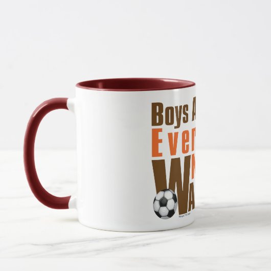 Waterboy Soccer Mok (Links)