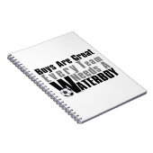 Waterboy Soccer Notitieboek (Rechterzijde)