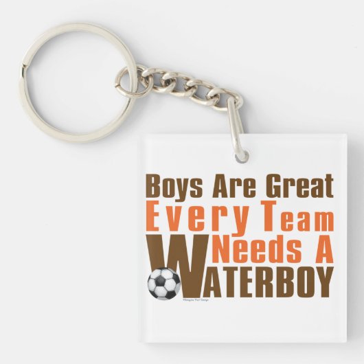 Waterboy Soccer Sleutelhanger (voorkant)