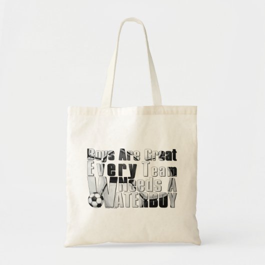 Waterboy Soccer Tote Bag (Voorkant)