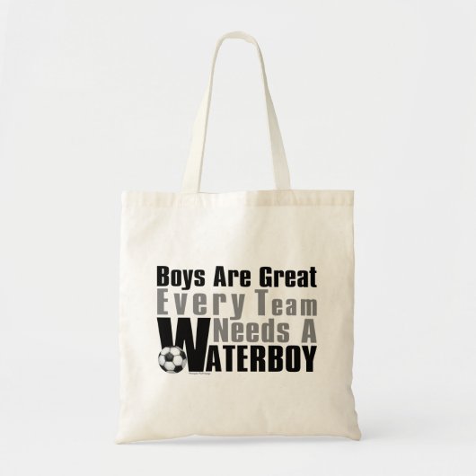 Waterboy Soccer Tote Bag (Voorkant)