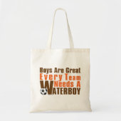 Waterboy Soccer Tote Bag (Voorkant)