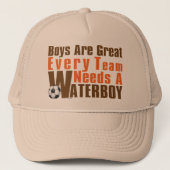 Waterboy Soccer Trucker Pet (Voorkant)