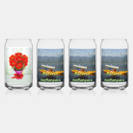 waterbril blikvorm glas