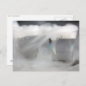 Waterbril met droog ijs briefkaart (Voorkant / Achterkant)