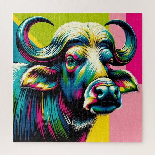 Waterbuffel 600 stuk puzzel legpuzzel (Verticaal)