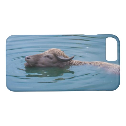 Waterbuffel Case-Mate iPhone Case (Achterkant (Horizontaal))