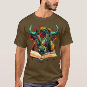 Waterbuffel leest boek TShirt