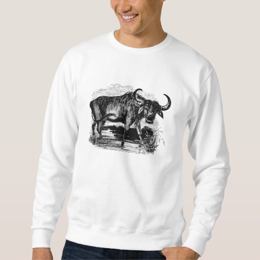 waterbuffelretrospectie trui (Voorkant)