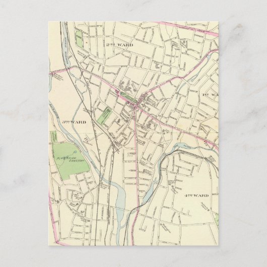 Waterbury Briefkaart (Voorkant)