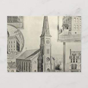 Waterbury Church of the Immaculate Conception Briefkaart