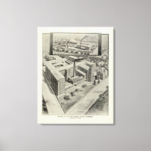 Waterbury Clock Co. Canvas Afdruk