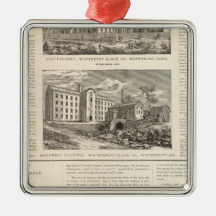 Waterbury Clock Company Metalen Ornament