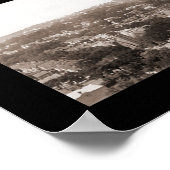 Waterbury CT Birdseye Foto 1913 Poster (Hoek)