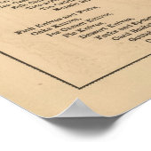 Waterbury Hook en Eye Company Poster (Hoek)