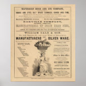 Waterbury Hook en Eye Company Poster (Voorkant)