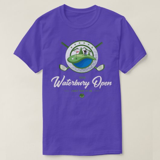 Waterbury Open 1996 Happy Gilmore Versie T-shirt (Design voorkant)