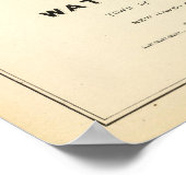 Waterbury Poster (Hoek)