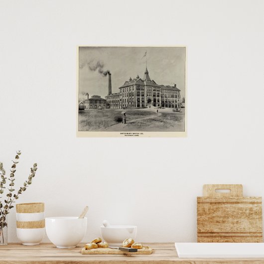 Waterbury Watch Co Poster (Keuken)