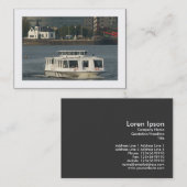 Waterbus, Cardiff Bay (Bordered) Visitekaartje (Voorkant / Achterkant)