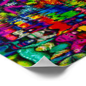 WATERBUTTERFLIES AANGEPASTE AFDRUKKING POSTER (Hoek)