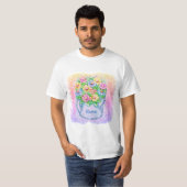 Watercan Flowers T-shirt (Voorkant volledig)